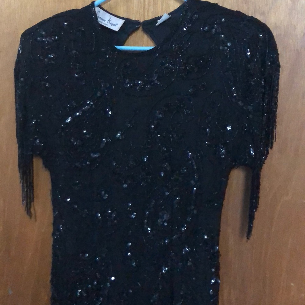 Cocktail dress size M with open back